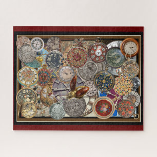 Zeitfliegen-Uhr-Puzzle