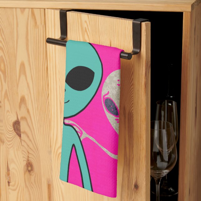 zeitgemäß geschirrtuch (Drittel gefaltet)