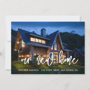 Zeitgemäße Ankündigung, das moderne Foto zu versch Ankündigung