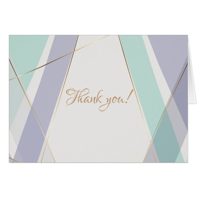 Zeitgemäße moderne geometrische Streifen Mini-Viol (Vorderseite (Horizontal))