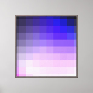 Zeitgemäßes Cool Design Leinwanddruck