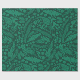 Zeitgemäßes Papier für botanische Impressionen Geschenkpapier