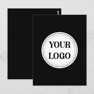 Zeitgenössisch, minimalistisch, einfach und berufl postkarte