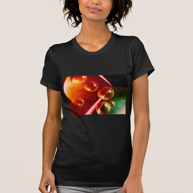 Zeitgenössische Abstrakte Kunstwerke von Serdar Hi T-Shirt (Vorderseite)