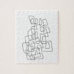 Zeitgenössische Abstrakte Linien Kunst und Kultur<br><div class="desc">Moderne Kunstdarstellung mit abstrakter,  in Schwarz und Weiß zeichnend Linie.</div>