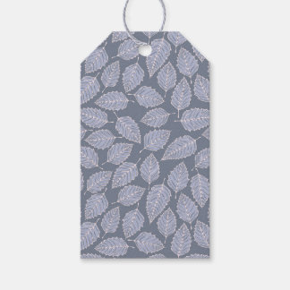 Zeitgenössische Blätter Gift-Tags Geschenkanhänger
