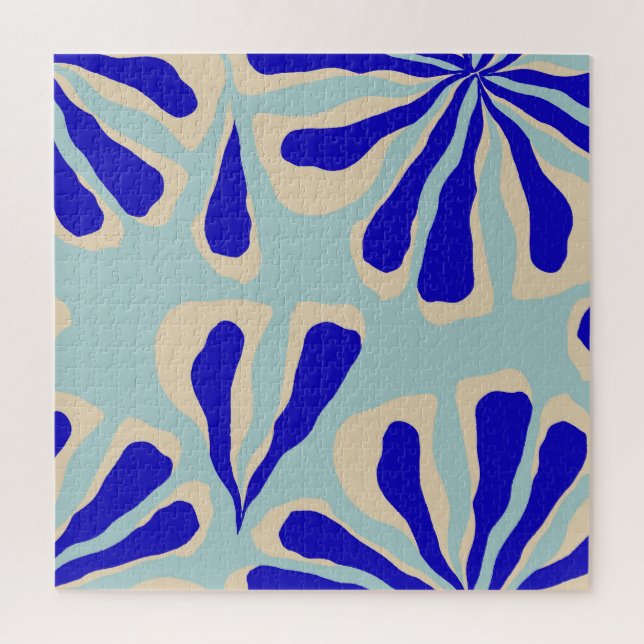 Zeitgenössische Blüte: Trendy Nahtlose Mode. (Vertikal)