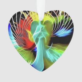 Zeitgenössische Engel-Akrylverzierung Ornament
