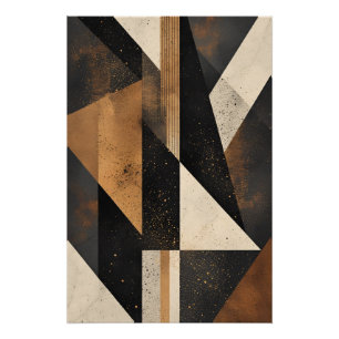 Zeitgenössische geometrische Harmonie Poster