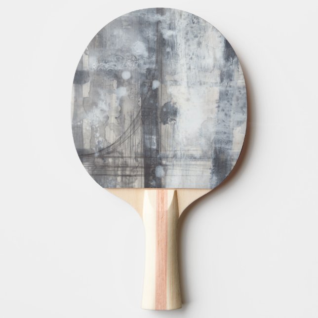 Zeitgenössische graue Malerei Tischtennis Schläger (Vorderseite)