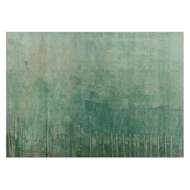 Zeitgenössische grüne Farbe Schneidebrett (Vorderseite)