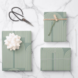 Zeitgenössische Kunst in Zeitgenössischer Kunst Geschenkpapier Set