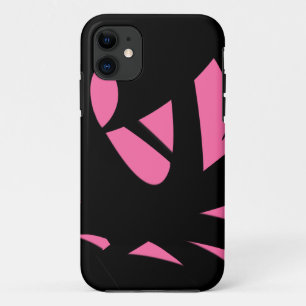 Zeitgenössische Kunst Pink / Schwarz Case-Mate iPhone Hülle