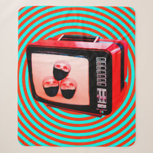 Zeitgenössische Kunstsammlung. TV news Corona viru Sherpadecke
