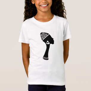 Zeitgenössische moderne abstrakte afrikanische Fra T-Shirt