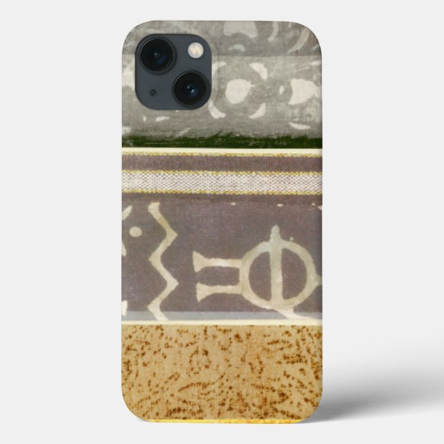 Zeitgenössische Mustermalerei Case-Mate iPhone Hülle (Rückseite)