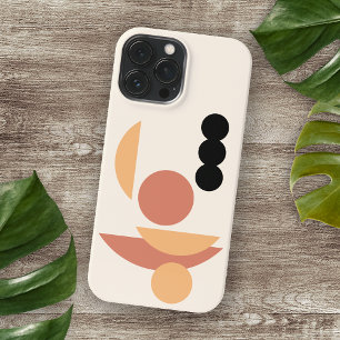 Zeitgenössische Orange Rote Sonne Schwarze Mond Kr Case-Mate iPhone Hülle