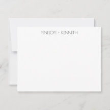 Zeitgenössische Typografie - Minimalistischer Coup
