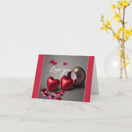 Zeitgenössische Valentinkarte Karte