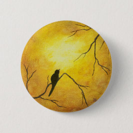 Zeitgenössischer abstrakter Malerei-Entwurf Button