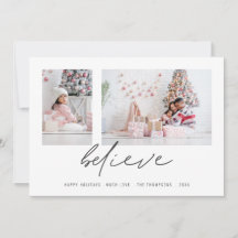 Zeitgenössischer Glaube 2 Fotos Script Weihnachten