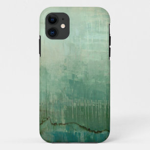 Zeitgenössisches grünes Aquarell Case-Mate iPhone Hülle