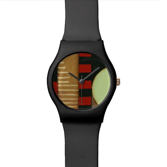 Zeitgenössisches Loft-Style-Lackieren Uhr (Nahaufnahme)