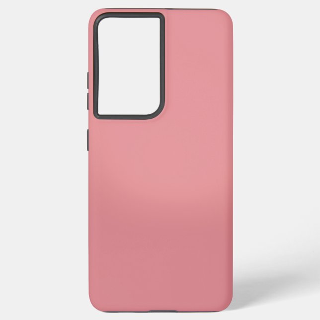 Zeitgenössisches Rustikales Rosa Samsung Galaxy Hülle (Rückseite)