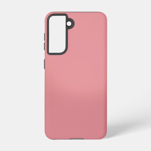 Zeitgenössisches Rustikales Rosa Samsung Galaxy Hülle (Rückseite)