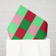 Zeitgenössisches Weihnachts-Karo-Muster