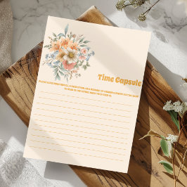 Zeitkapsel Baby Duschgame