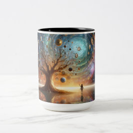 Zeitkeepers' Grove Zweifarbige Tasse