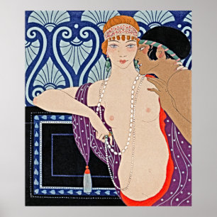 Zeitlos Art Deco Elegance - George Barbier Poster