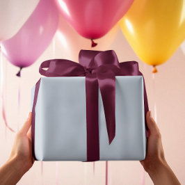 Zeitlos - blaues Nebel-Schleifpapier Geschenkpapier