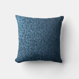 Zeitlos Elegant Viktorianisch Blue Floral Square Kissen