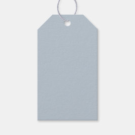 Zeitlos - Geschenketiketten mit blauem Nebel Geschenkanhänger