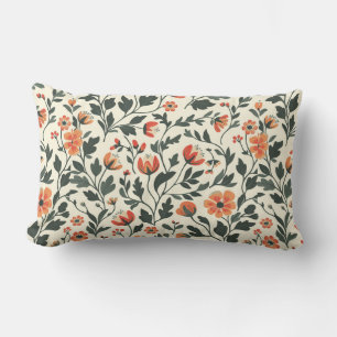 Zeitlos Mute Florals Lendenkissen
