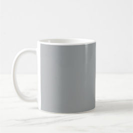 Zeitlos - Silber-Graue Tasse