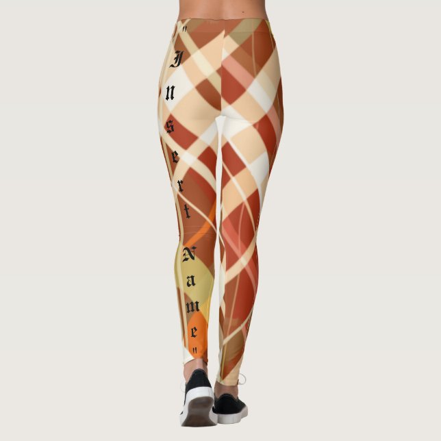 Zeitlos Tweed Leggings (Rückseite)