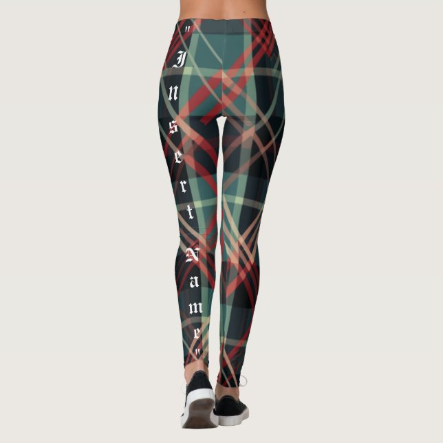 Zeitlos Tweed Leggings (Rückseite)