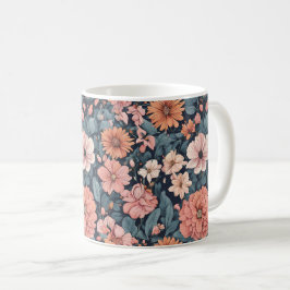 Zeitlos: Vintag verblasste Rose Hochzeit Kaffeetasse