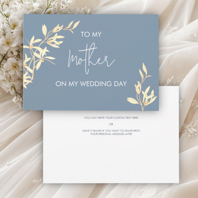 Zeitlose Blüte für meine Mutter an meinem Hochzeit Einladung (Von Creator hochgeladen)