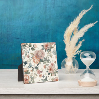 Zeitlose botanische Blume - Blumenmotiv für Wasser Fotoplatte