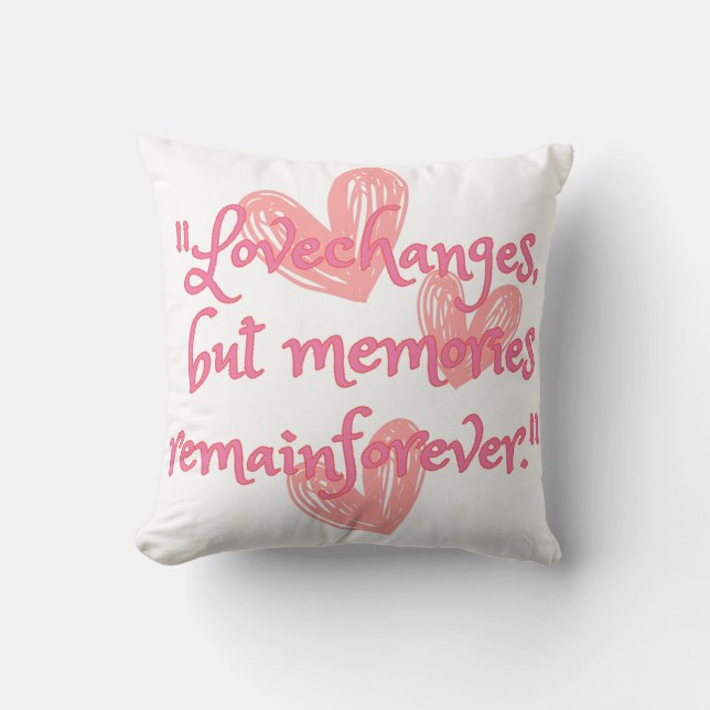 Zeitlose Echos Kissen (Vorderseite)