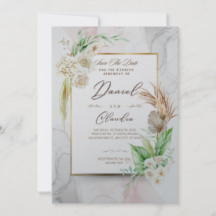 Zeitlose Einladungen für Hochzeiten: Elegante Stil