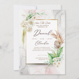 Zeitlose Einladungen für Hochzeiten: Elegante Stil