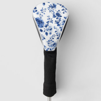 Zeitlose Eleganz - Blaues Toile-Golf-Schlaglochabd Golf Headcover
