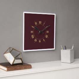 Zeitlose Eleganz Dekorative Wanduhr