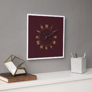 Zeitlose Eleganz Dekorative Wanduhr