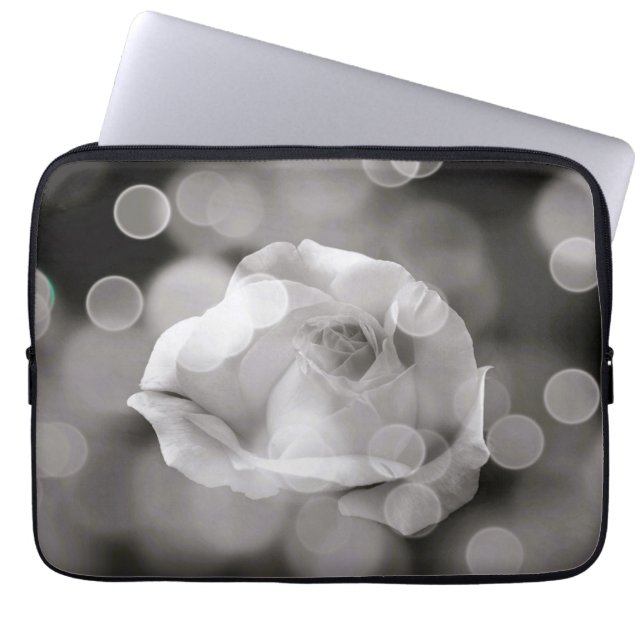 Zeitlose Eleganz Laptopschutzhülle (Vorderseite)